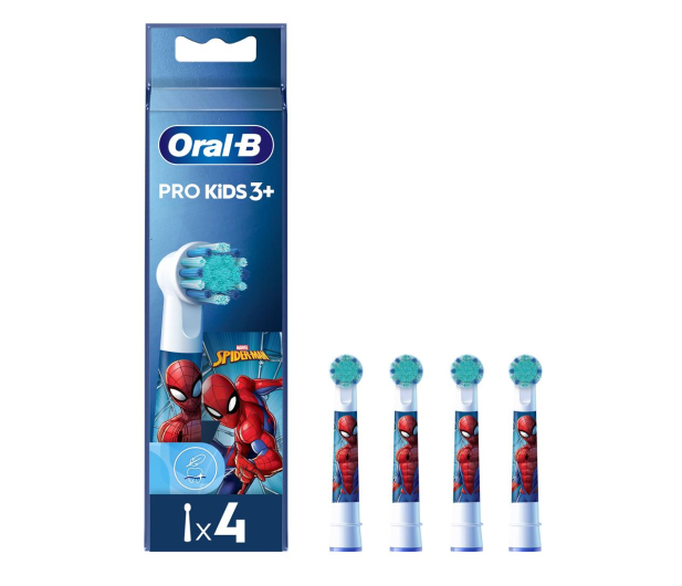 Oral-B Końcówka do szczoteczki ROTARY Kids EB10S-4 Spider-Man (4 szt.) - 1225895 - zdjęcie